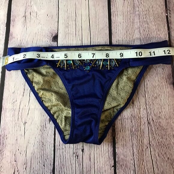 Victoria’s Secret Jeweled Bombshell Miraculous Add-2 Cups Swim Bikini Set 32A/XS - Picture 9 of 13